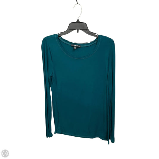 Top Long Sleeve By Cable And Gauge In Teal, Size: L