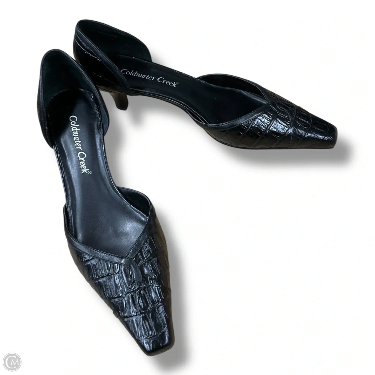 Shoes Heels Kitten By Coldwater Creek In Black, Size: 8