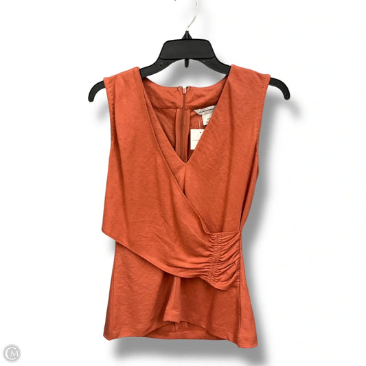 Top Sleeveless By Club Monaco In Orange, Size: S