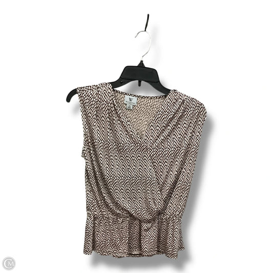 Top Sleeveless By Worthington In Multi-colored, Size: Sp