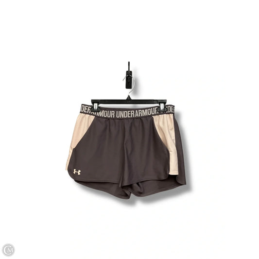 Athletic Shorts By Under Armour In Mauve, Size: L