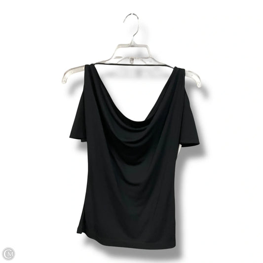 Top Short Sleeve By New York And Co In Black, Size: Xs