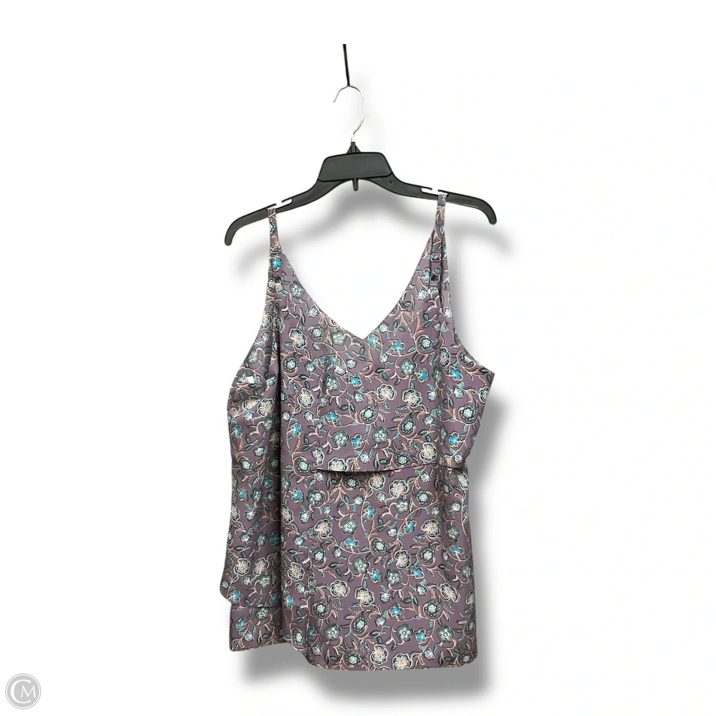 Top Sleeveless By Cabi In Purple, Size: Xl