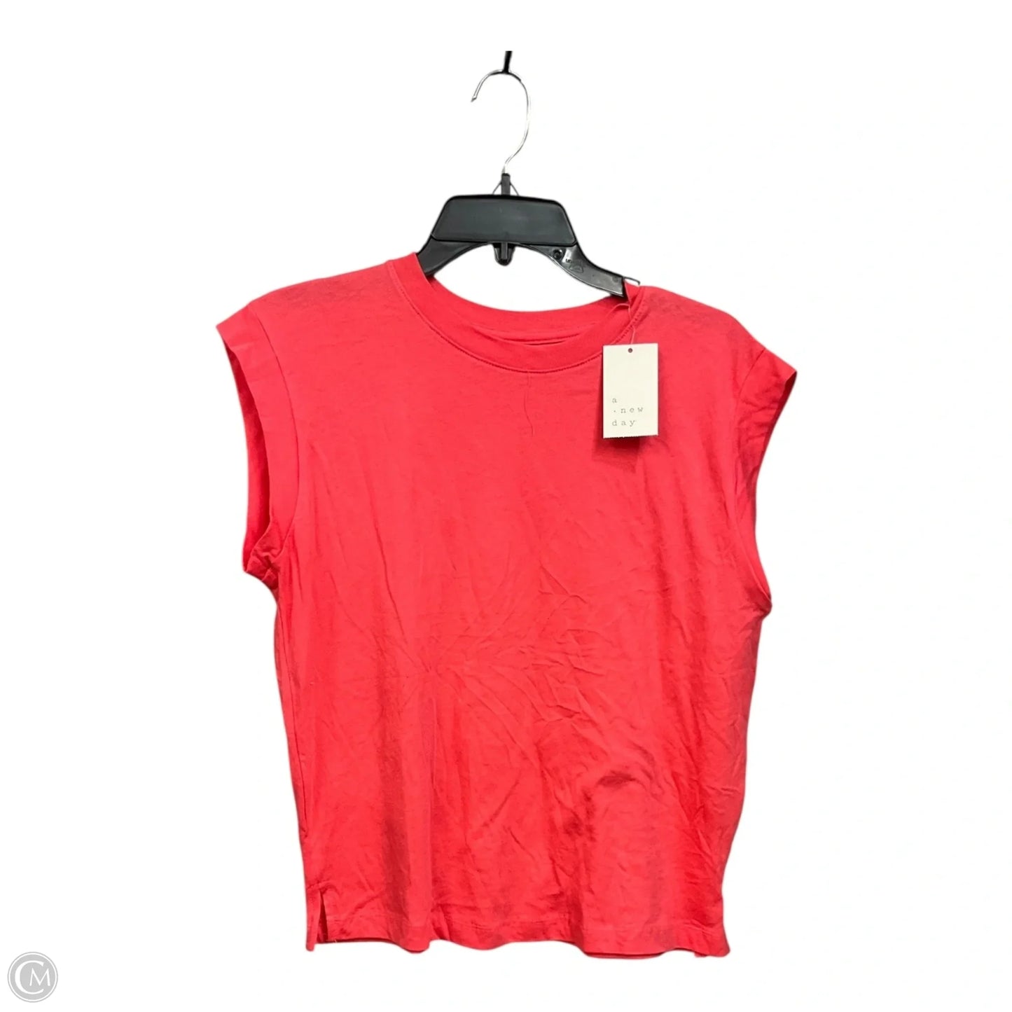 Top Sleeveless By A New Day In Coral, Size: Xs