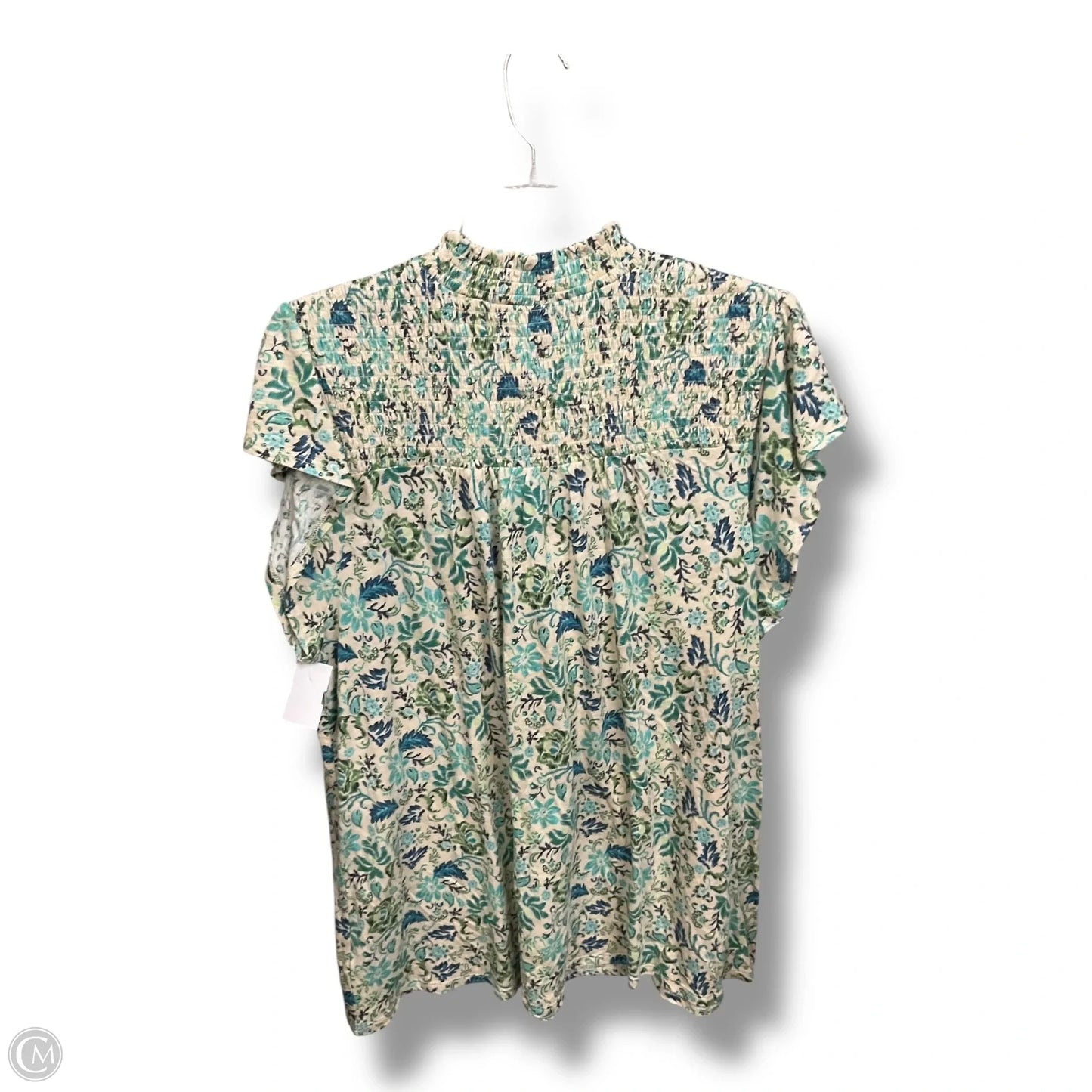 Tunic Sleeveless By Torrid In Tropical Print, Size: 1x