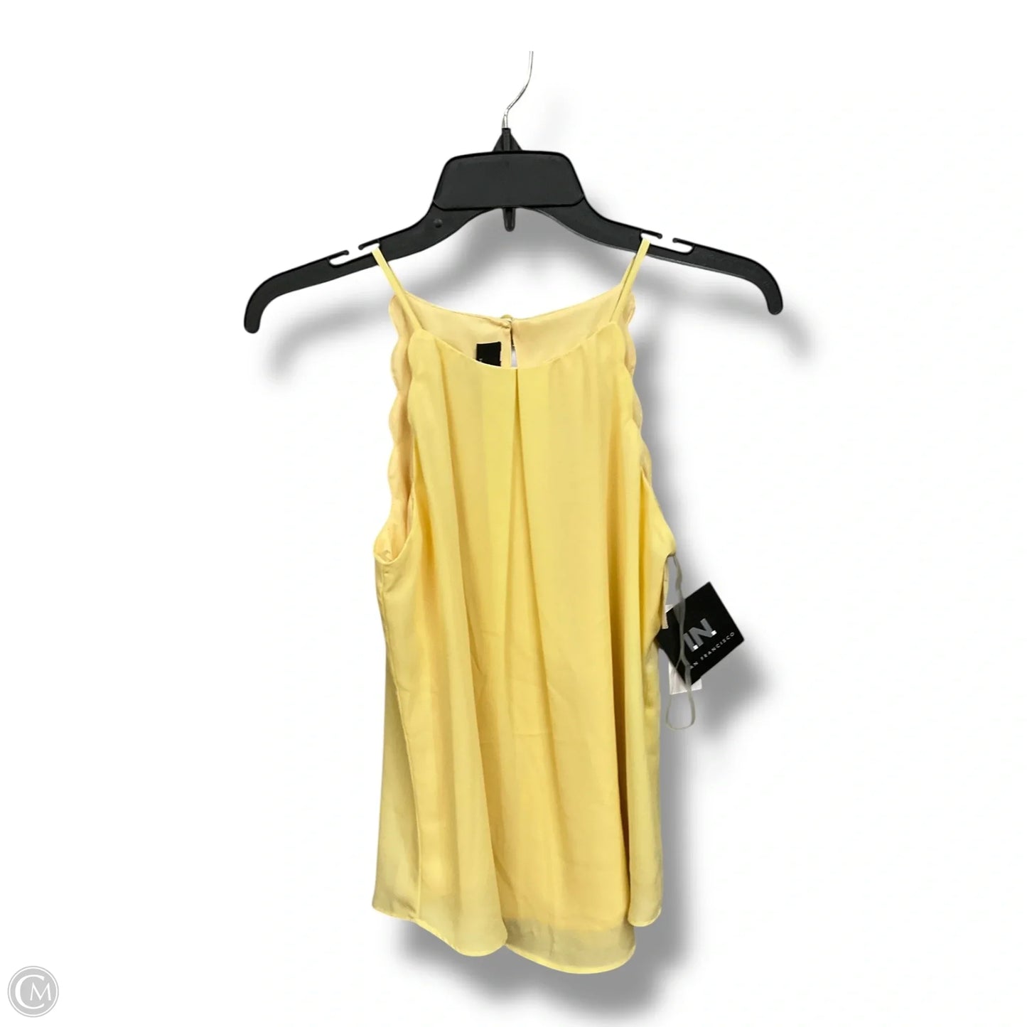 Top Sleeveless By In Sanfrancisco In Yellow, Size: S