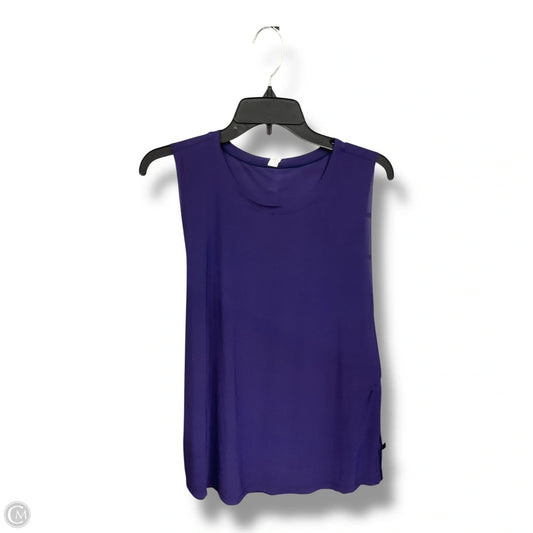 Athletic Tank Top By Lululemon In Purple, Size: M