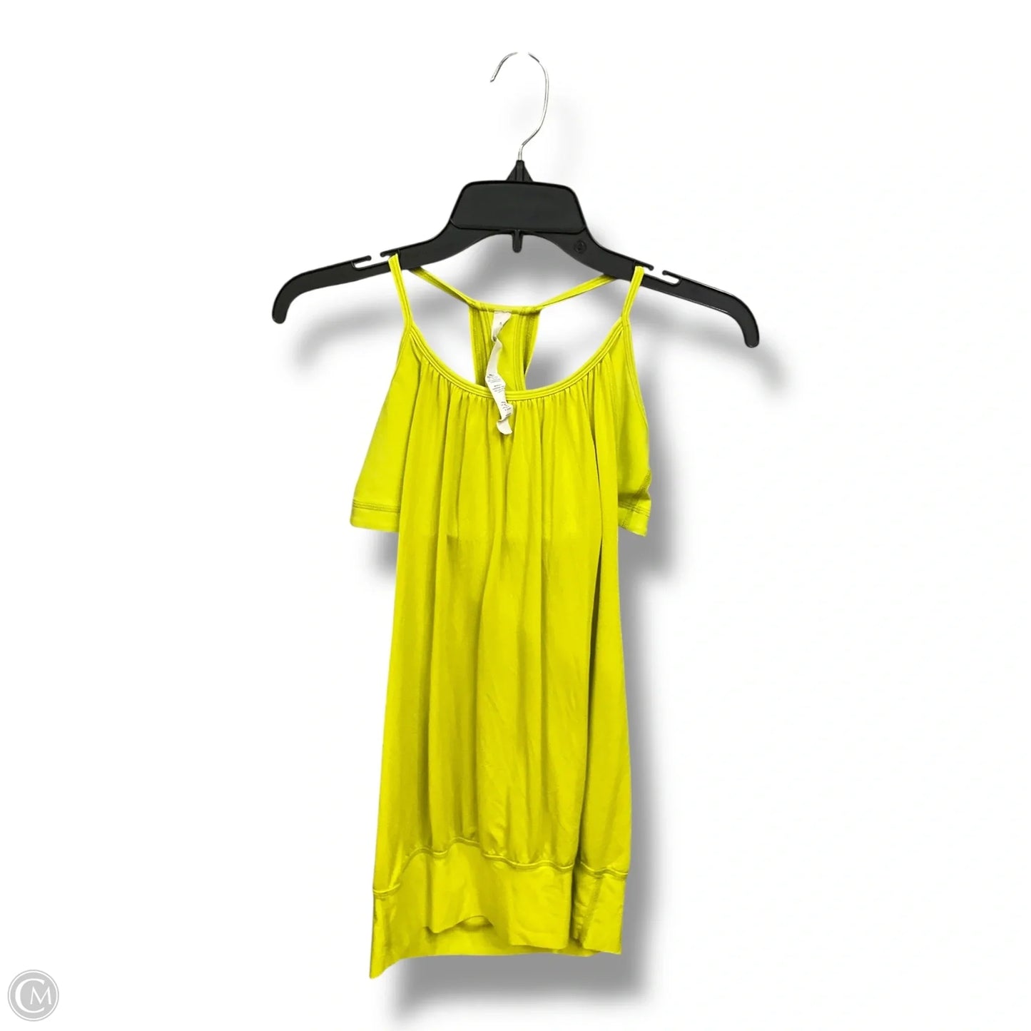 Athletic Tank Top By Lululemon In Yellow, Size: S