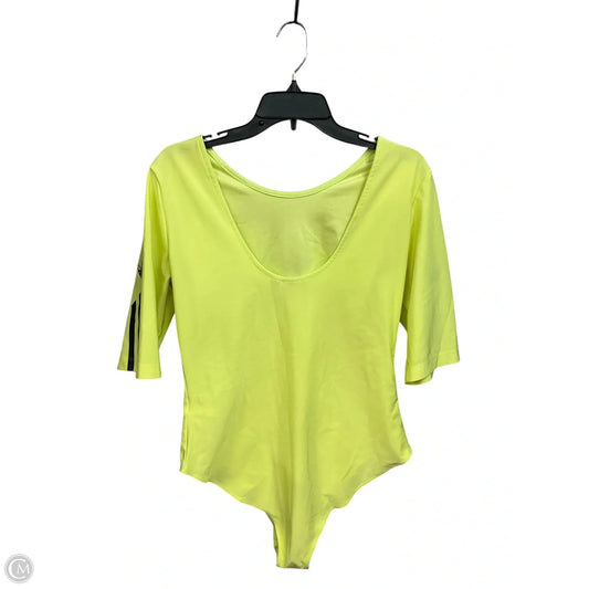 Bodysuit By Adidas In Yellow, Size: L