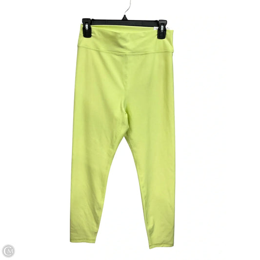Athletic Leggings By Old Navy In Yellow, Size: M