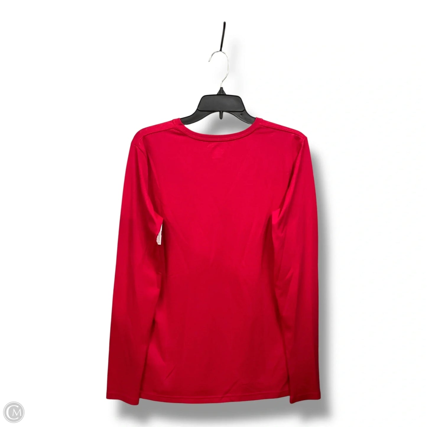 Athletic Top Long Sleeve Crewneck By Nike Apparel In Pink, Size: L