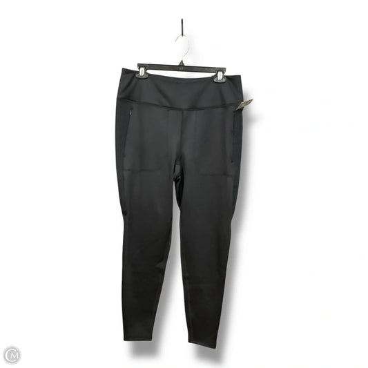 Athletic Pants By Spyder In Black, Size: Xl