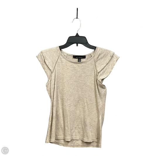 Top Sleeveless By White House Black Market In Beige, Size: Xl