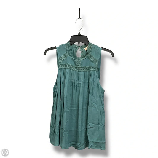 Top Sleeveless By Altard State In Teal, Size: S