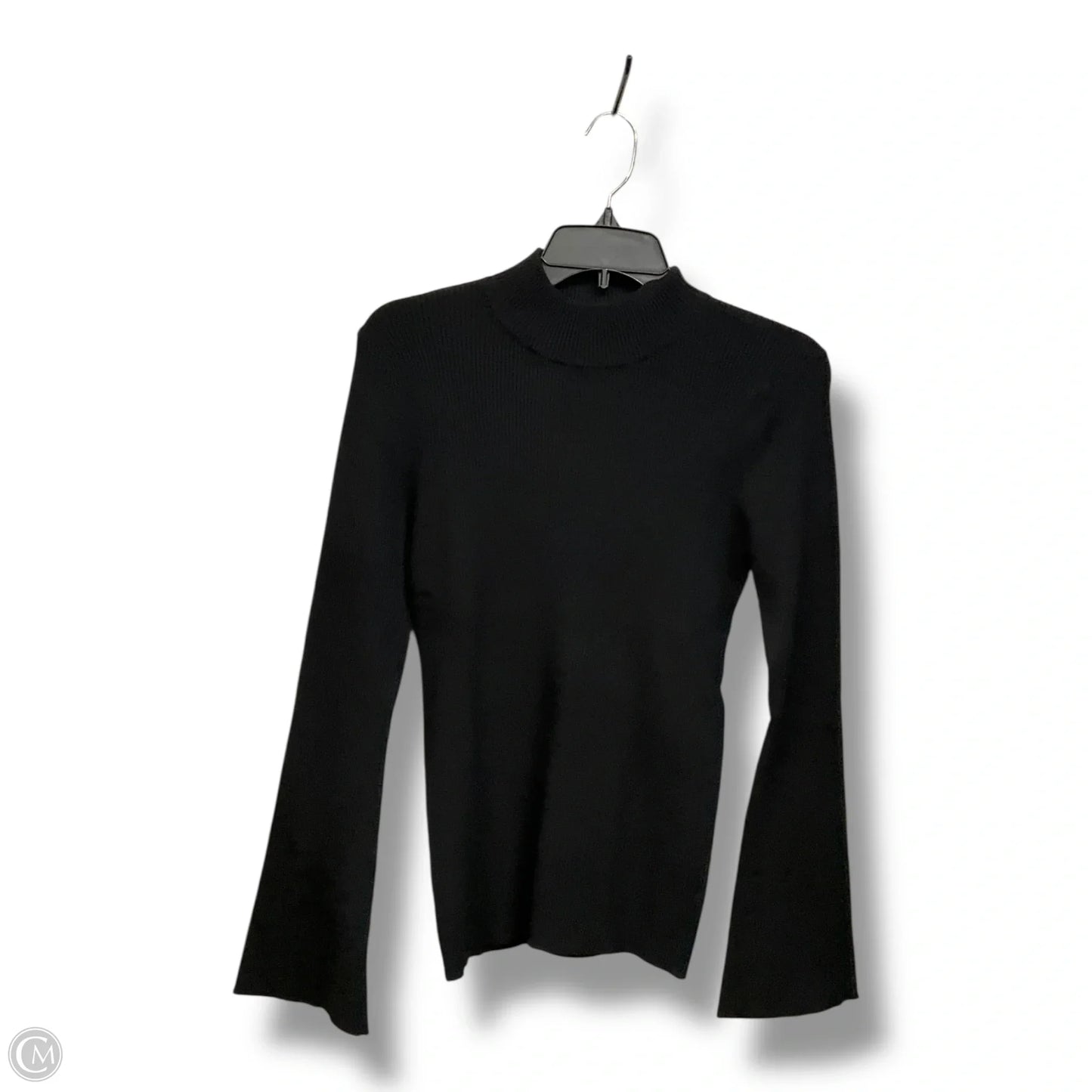 Sweater By Ann Taylor In Black, Size: L