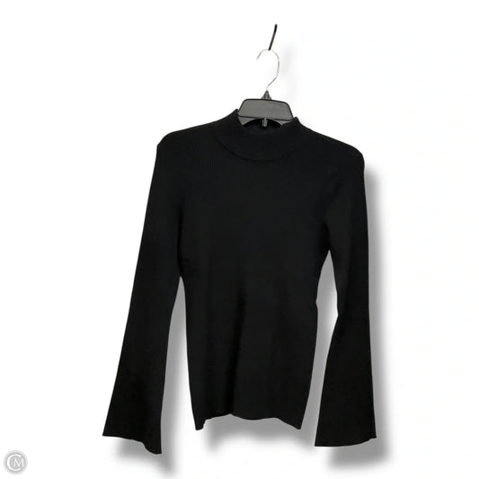 Sweater By Ann Taylor In Black, Size: L