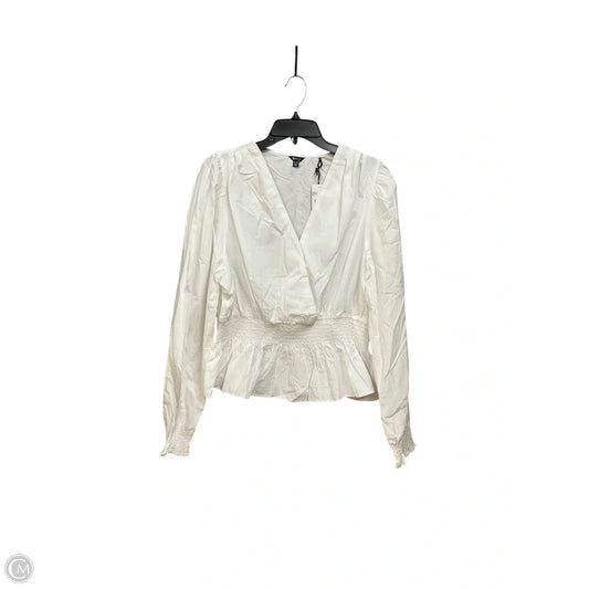 Top Sleeveless By Buffalo David Bitton In White, Size: Xl