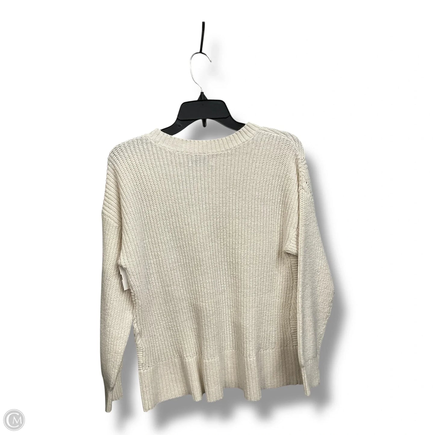 Sweater By Sonoma In Ivory, Size: L