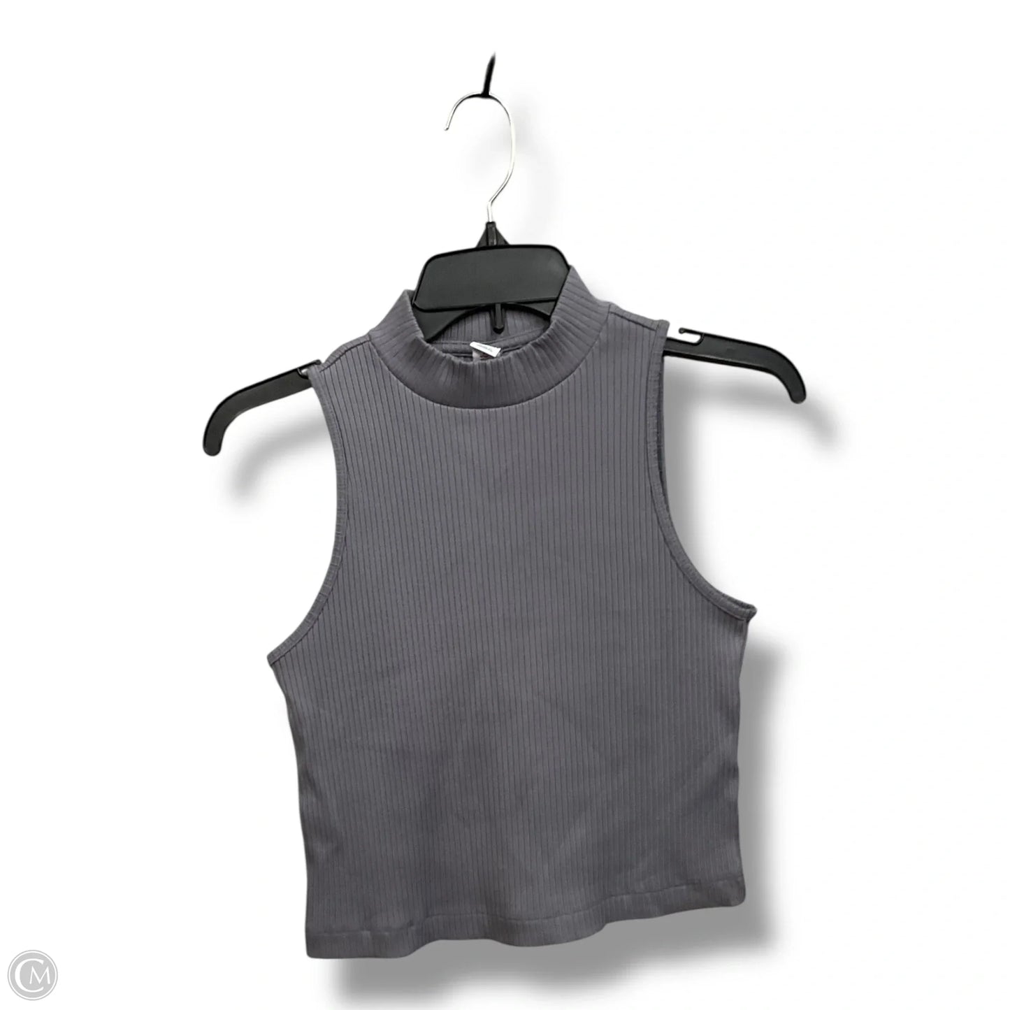 Top Sleeveless By Old Navy In Grey, Size: S