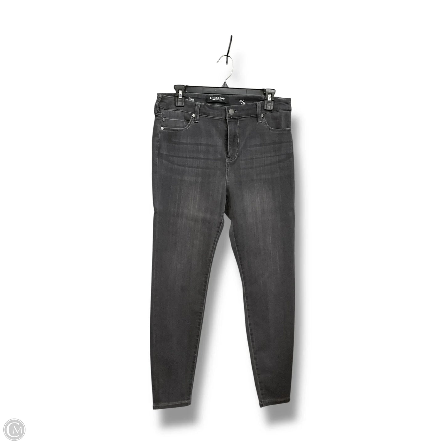 Pants Other By Liverpool In Grey Denim, Size: 12