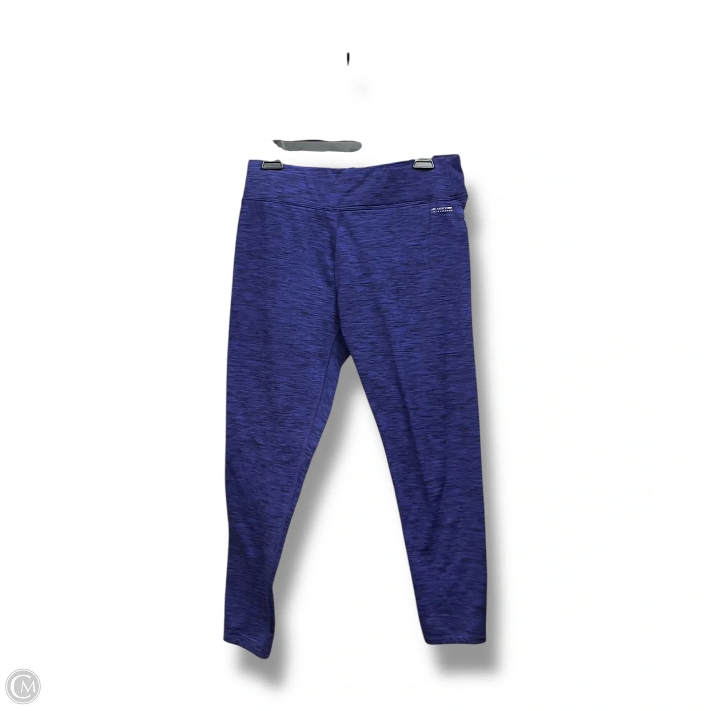 Athletic Leggings By Marc New York In Purple, Size: L