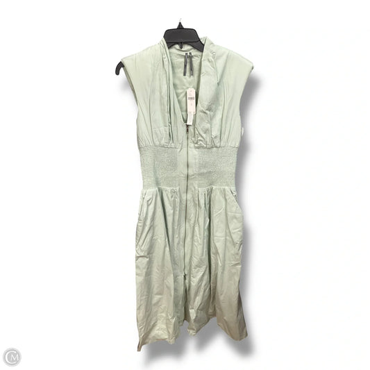 Dress Casual Midi By Anthropologie In Green, Size: M