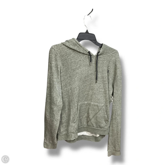 Athletic Sweatshirt Hoodie By Clothes Mentor In Green, Size: L