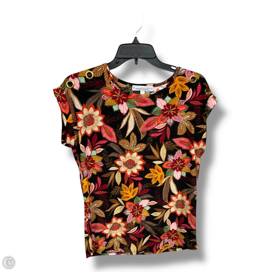 Top Sleeveless By Clothes Mentor In Floral Print, Size: S