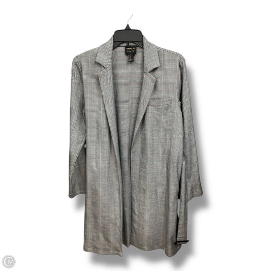 Coat Other By Forever 21 In Plaid Pattern, Size: S