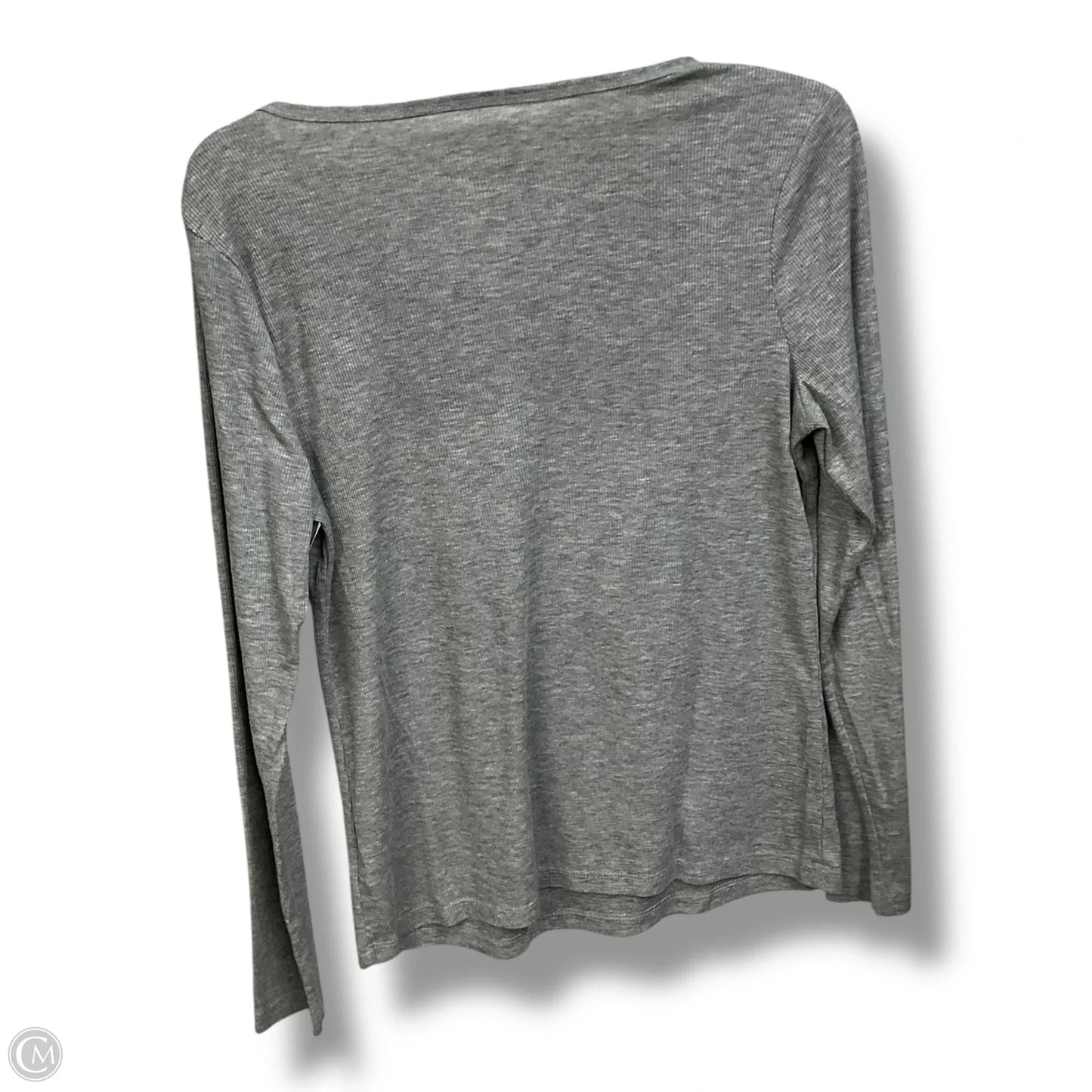 Top Long Sleeve By Mossimo In Grey, Size: L