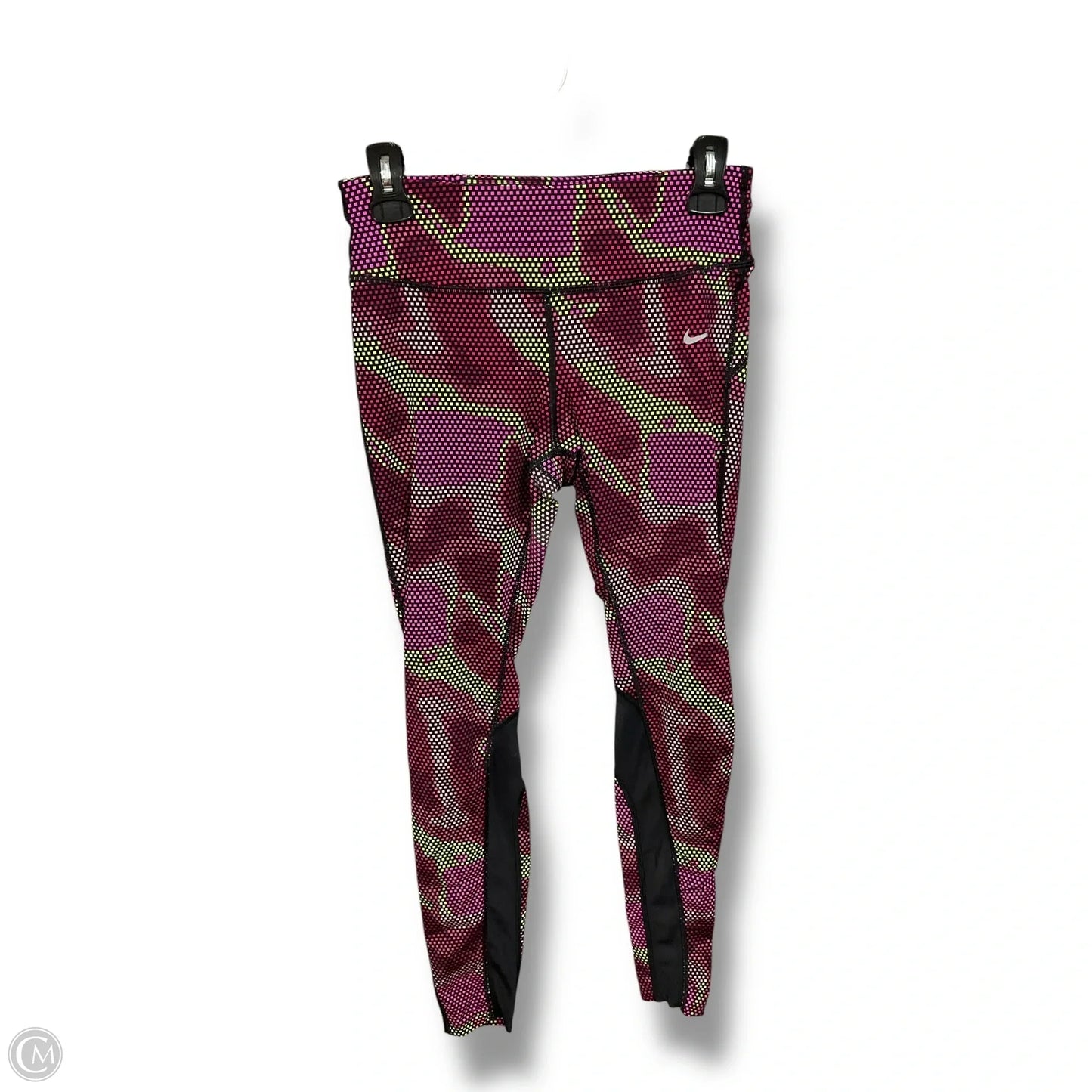 Athletic Leggings By Nike Apparel In Multi-colored, Size: M