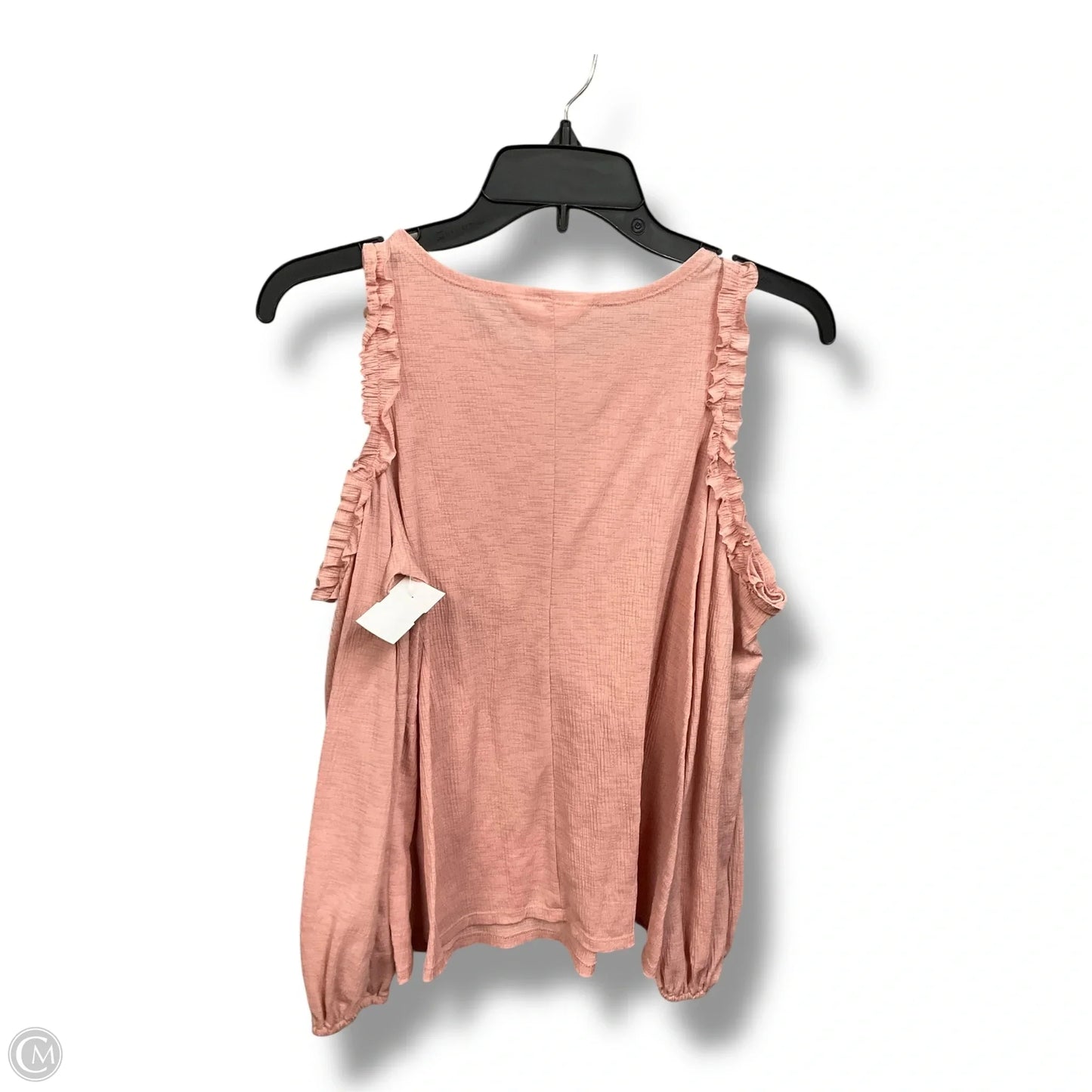 Top Long Sleeve By Lc Lauren Conrad In Pink, Size: Xs