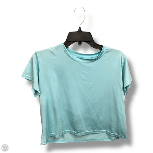 Athletic Top Short Sleeve By Clothes Mentor In Blue, Size: M