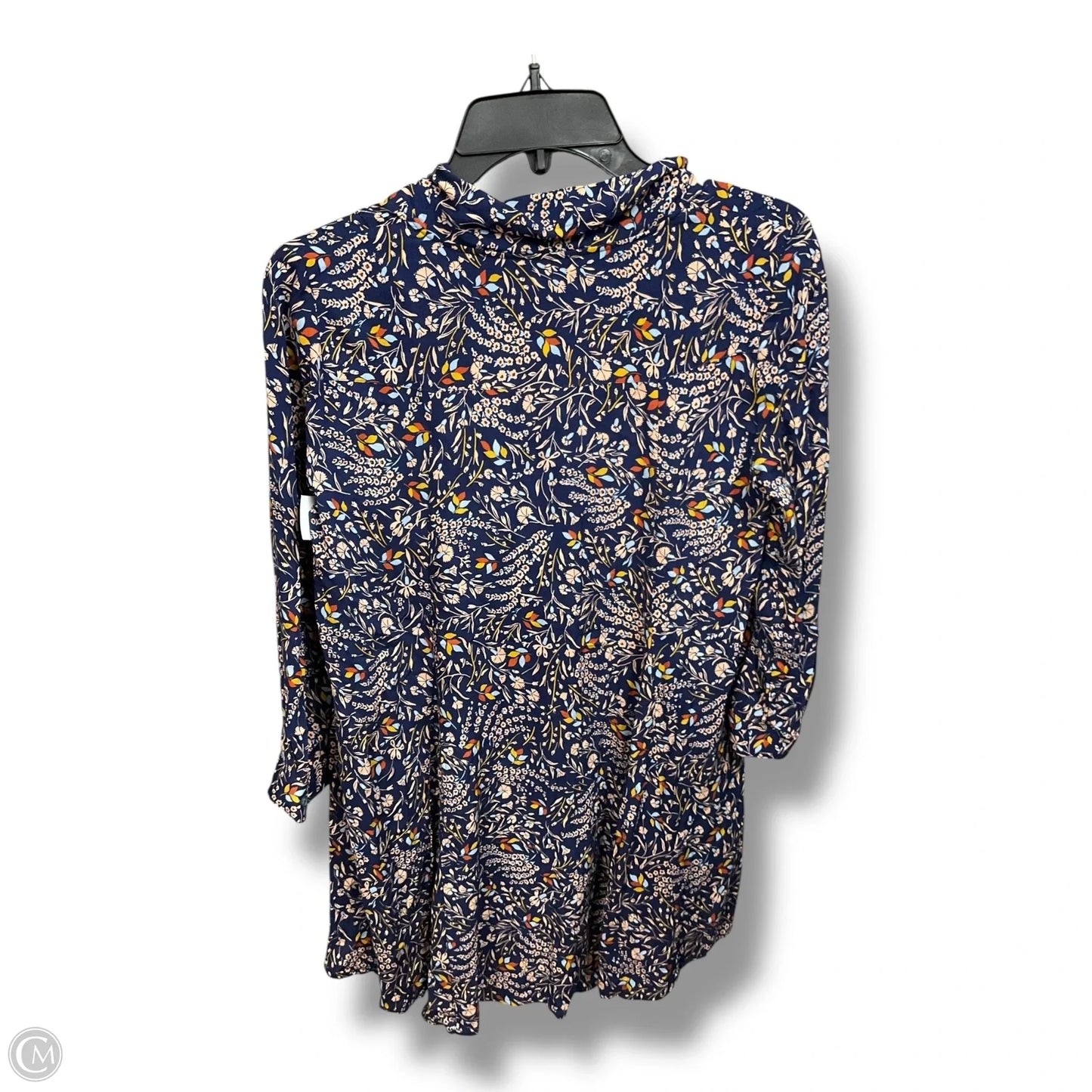 Blouse 3/4 Sleeve By Maeve In Floral Print, Size: Xs