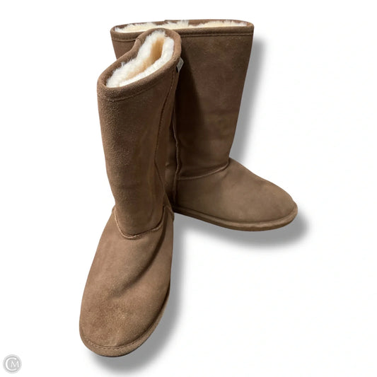 Boots Mid-calf Flats By Bearpaw In Brown, Size: 11