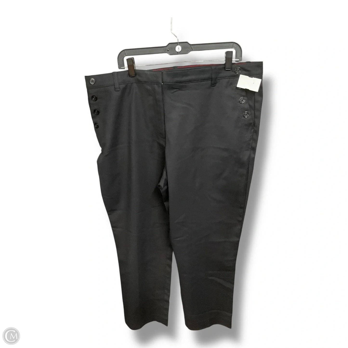 Pants Dress By Tommy Hilfiger In Black, Size: 20