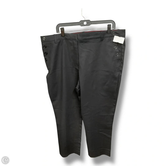 Pants Dress By Tommy Hilfiger In Black, Size: 20