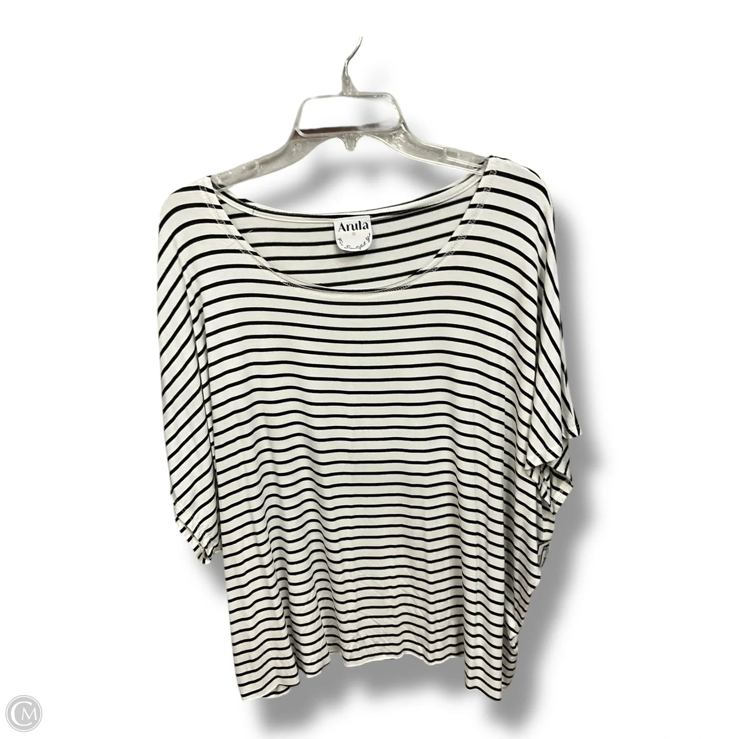 Top Sleeveless By Arula In Striped Pattern, Size: Xxl