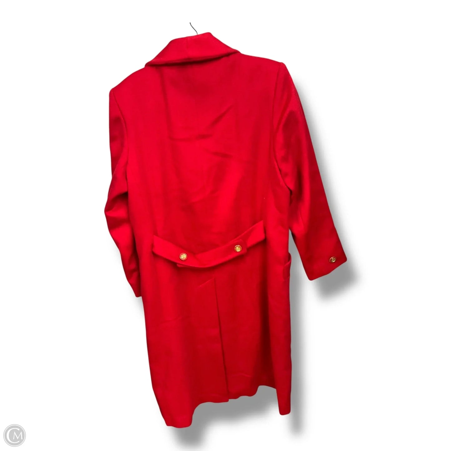 Coat Wool By Worthington In Red, Size: 4p