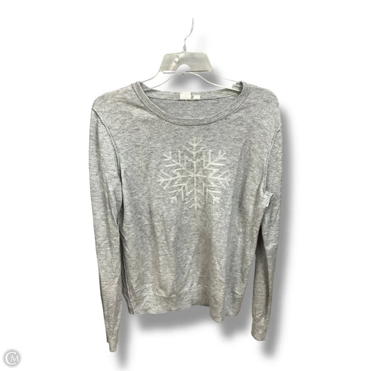 Top Long Sleeve By Gap In Grey, Size: L