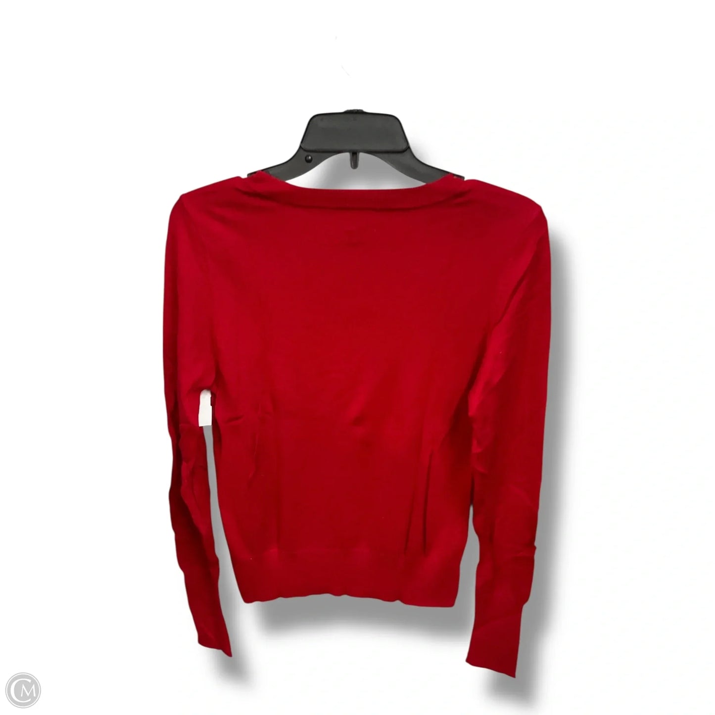 Top Long Sleeve By A New Day In Red, Size: S