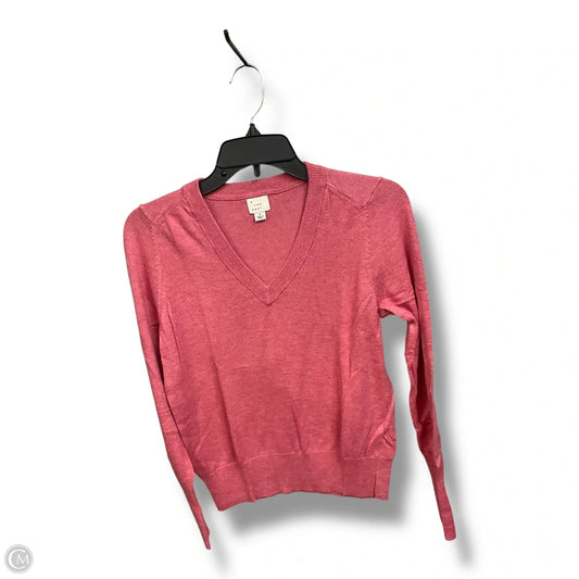 Top Long Sleeve By A New Day In Pink, Size: S