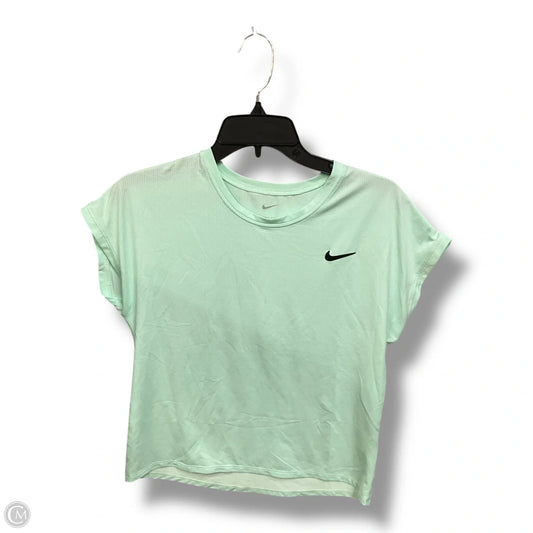 Athletic Tank Top By Nike Apparel In Green, Size: M