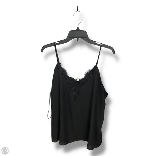 Top Sleeveless By Ophelia Roe In Black, Size: Xl