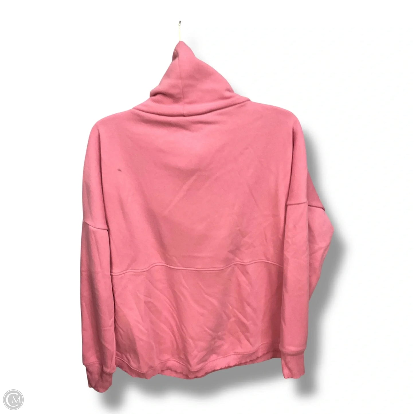 Athletic Sweatshirt Collar By Athletic Works In Pink, Size: M