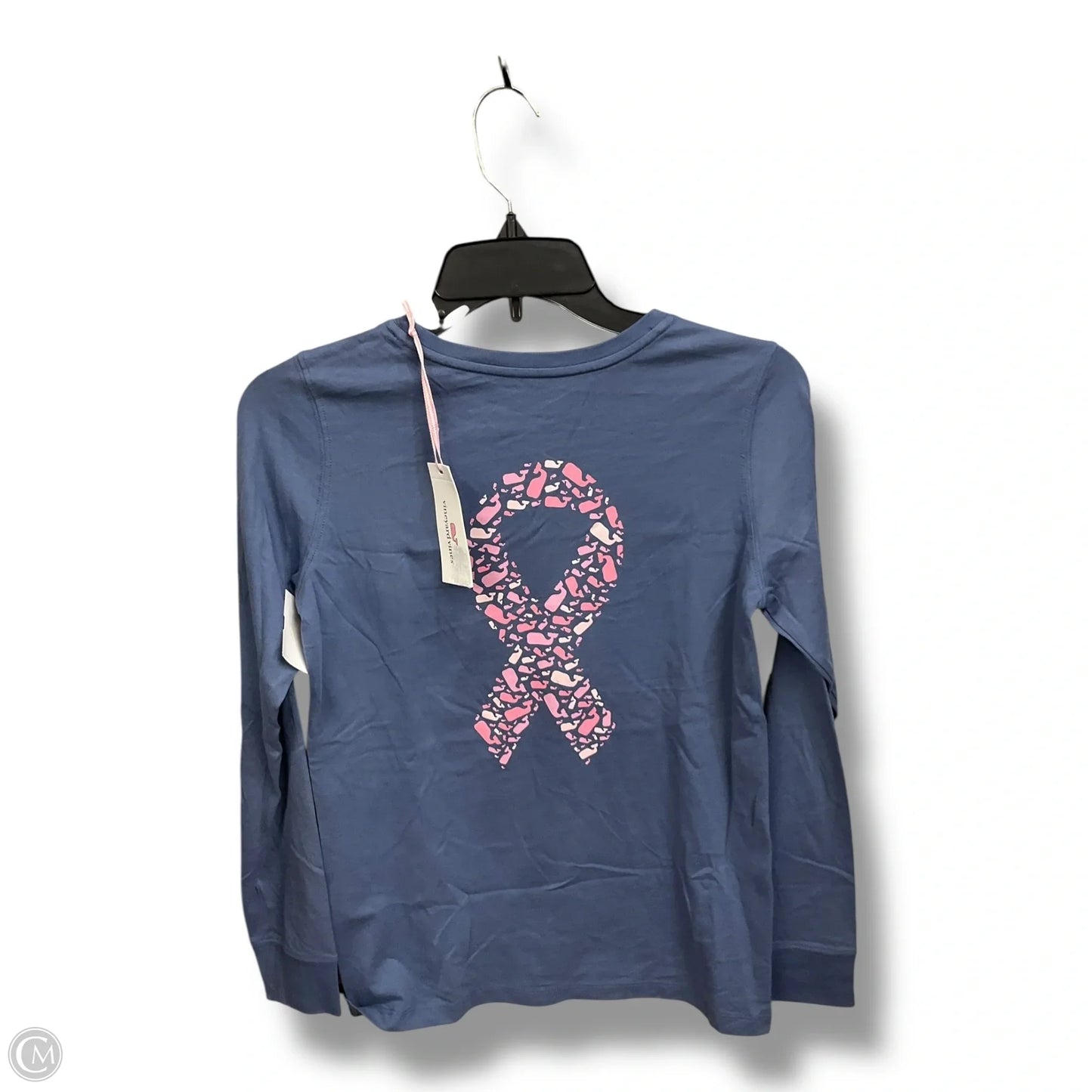 Top Long Sleeve By Vineyard Vines In Blue, Size: Xs