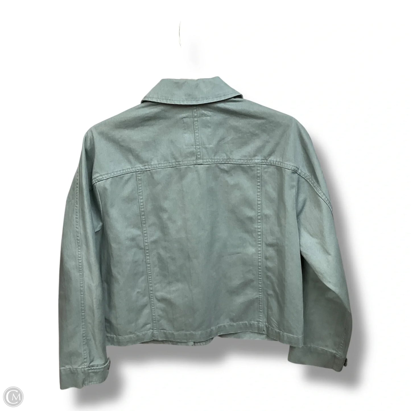 Jacket Moto By Madewell In Aqua, Size: Xs