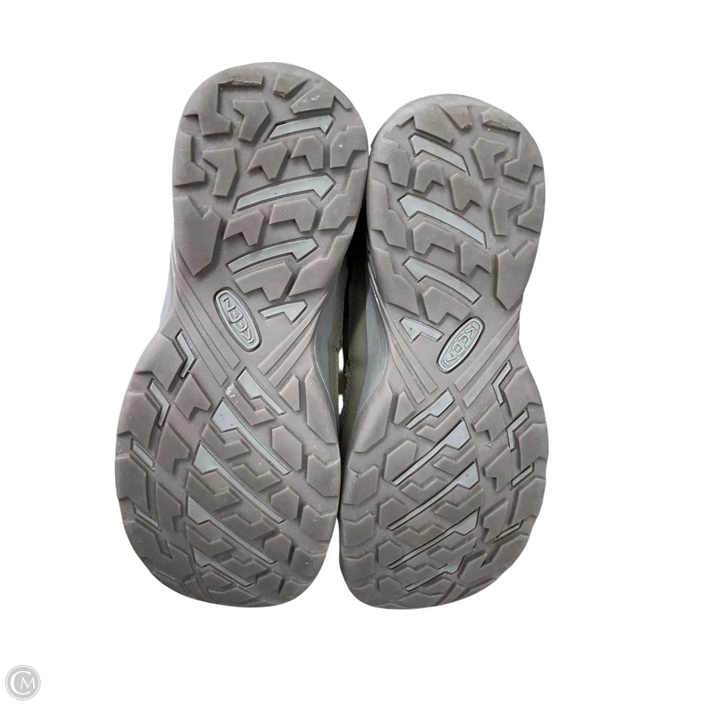 Shoes Hiking By Keen In Blue & Brown, Size: 9.5