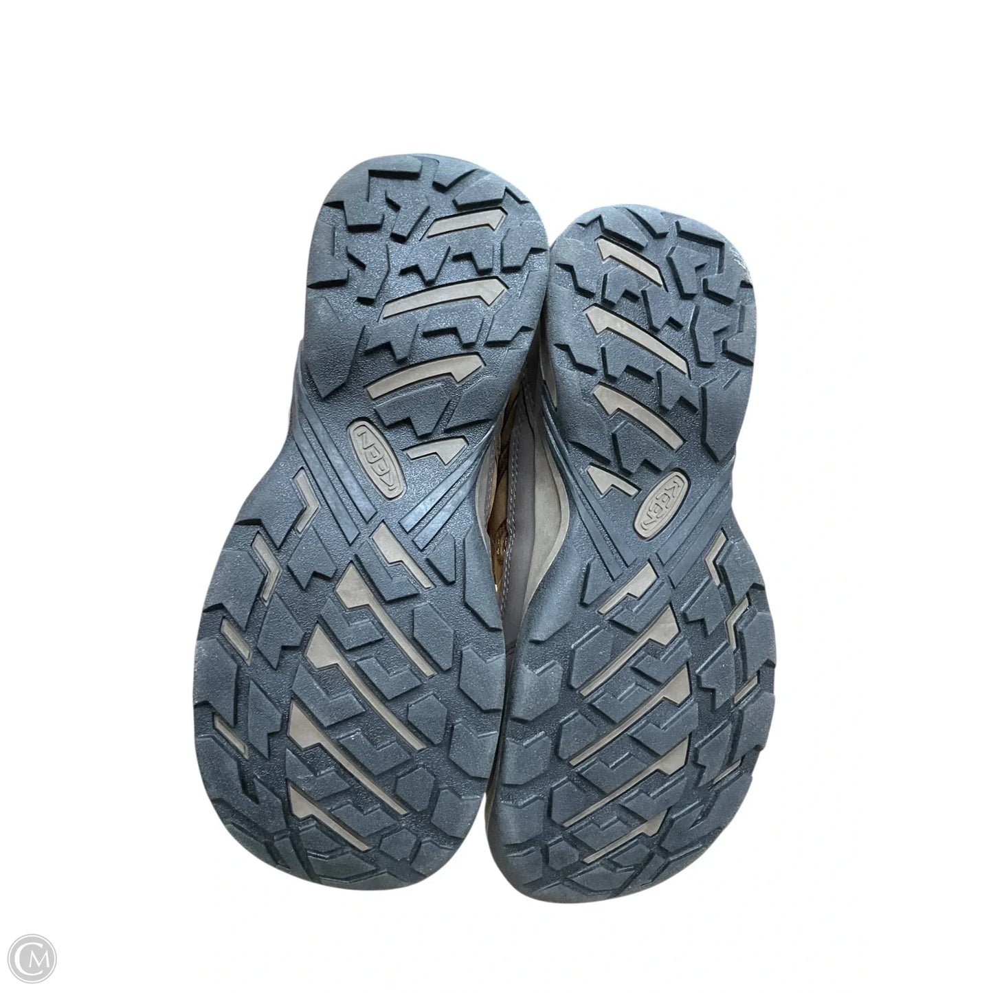 Shoes Hiking By Keen In Brown & Pink, Size: 9.5