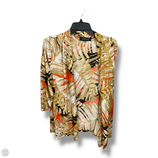 Cardigan By Kasper In Multi-colored, Size: 2x